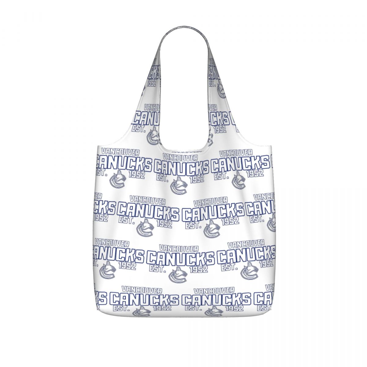 Women Bags Canada - Tas Belanja Kanvas Vancouver Canucks Hockey