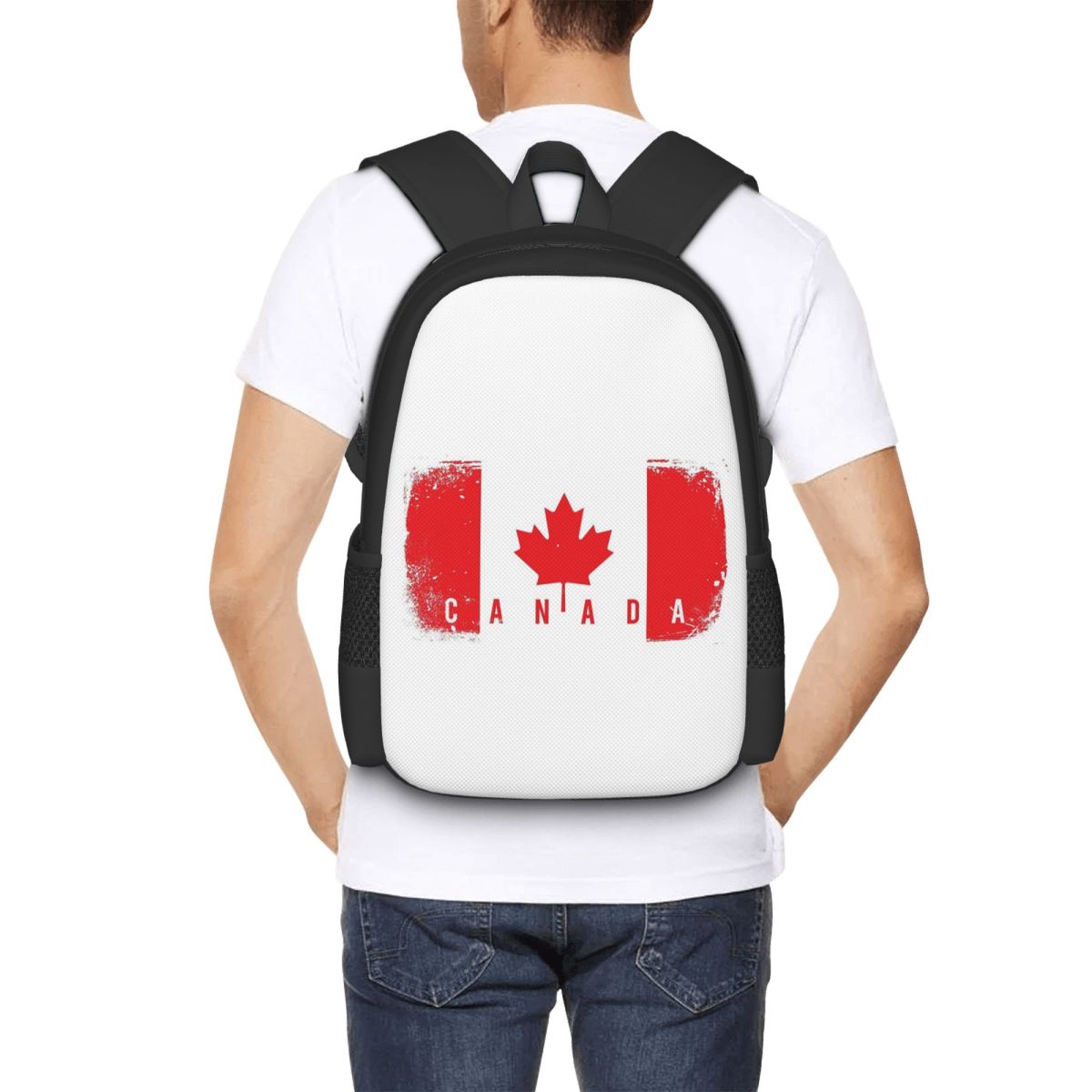 Women Bags Canada - Tas Ransel Pelajar Bendera Kanada Tas