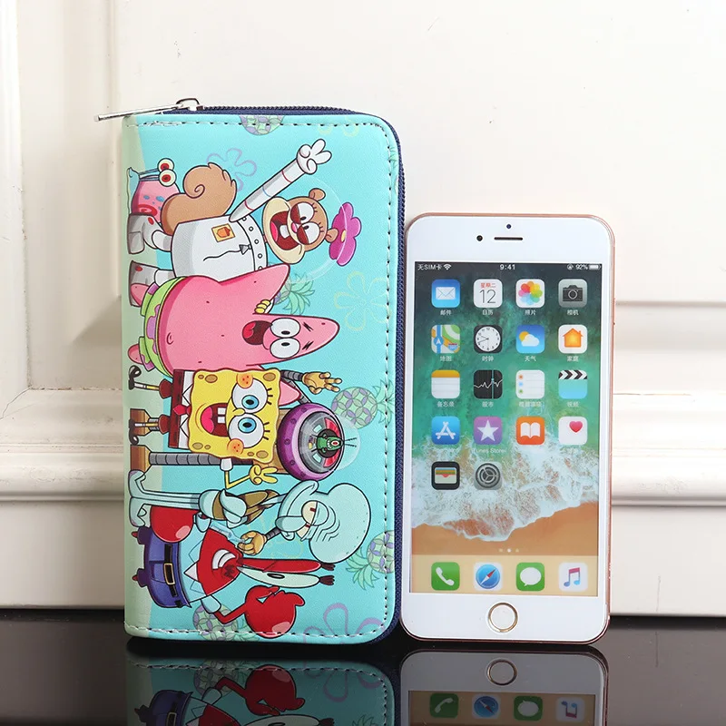 Women Bags Medium Size - Dompet Panjang SpongeBob SquarePants Baru untuk