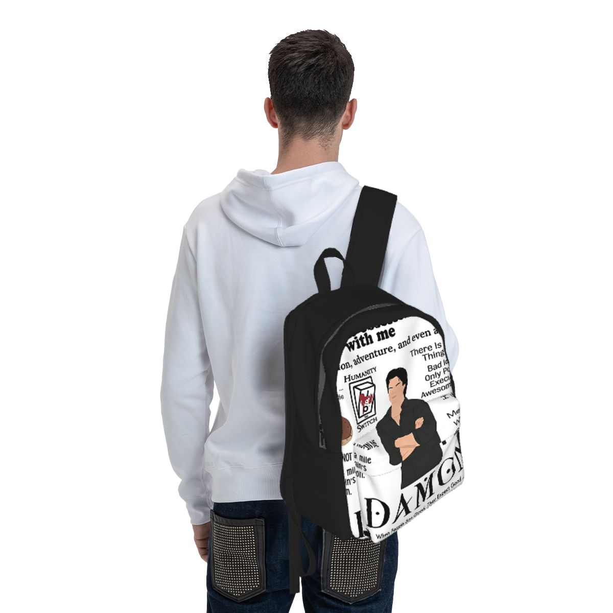 The Vampire Diaries Damon Salv - Women'S Bags Travel ulasan dan harga