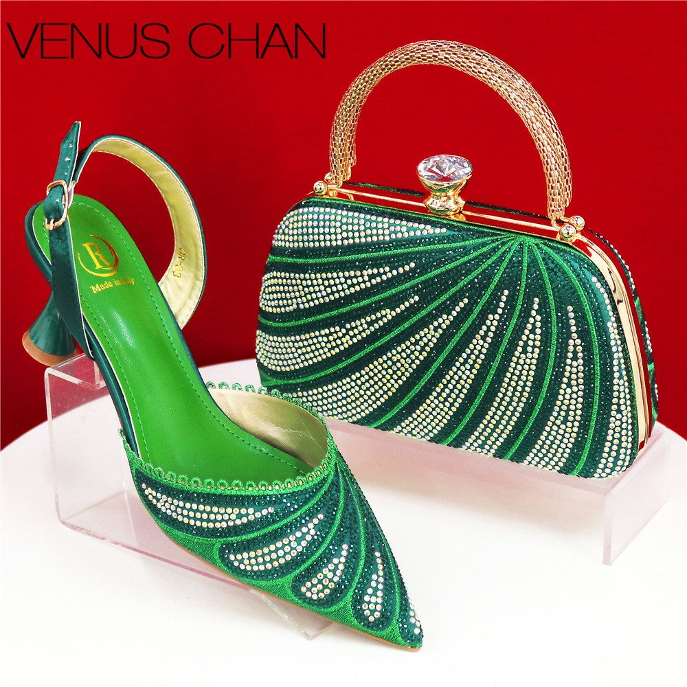 Sepatu Pumps Hijau Bertabur Rh - Women Bags Medium Size ulasan dan harga