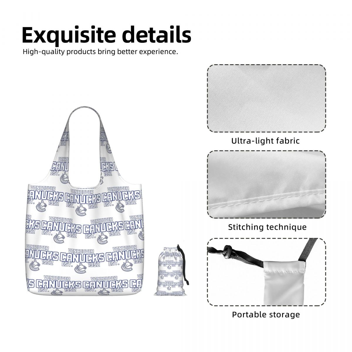 Tas Belanja Kanvas Vancouver C - Women Bags Canada ulasan dan harga