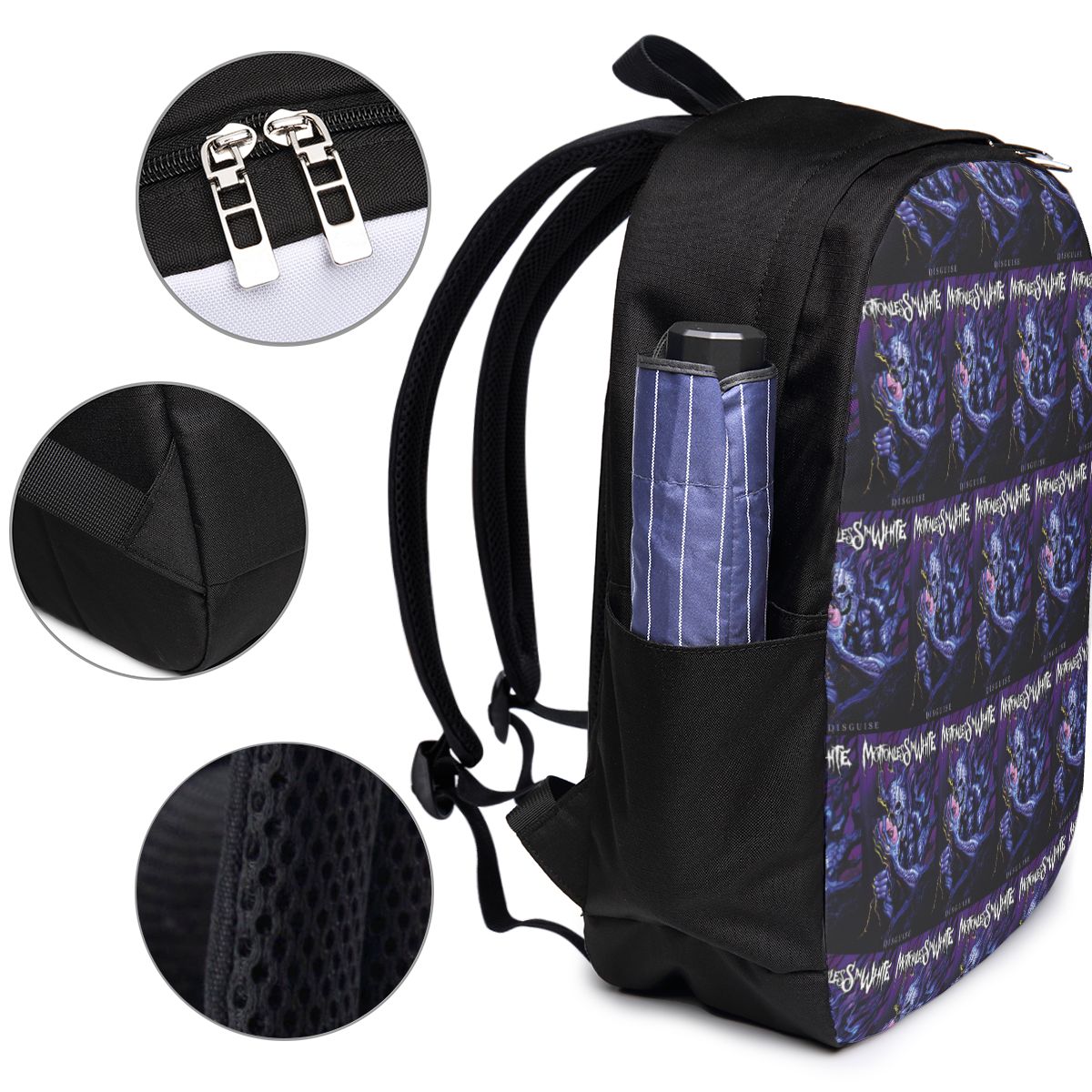 Tas Ransel Putih Motionless In - Womens Backpack ulasan dan harga
