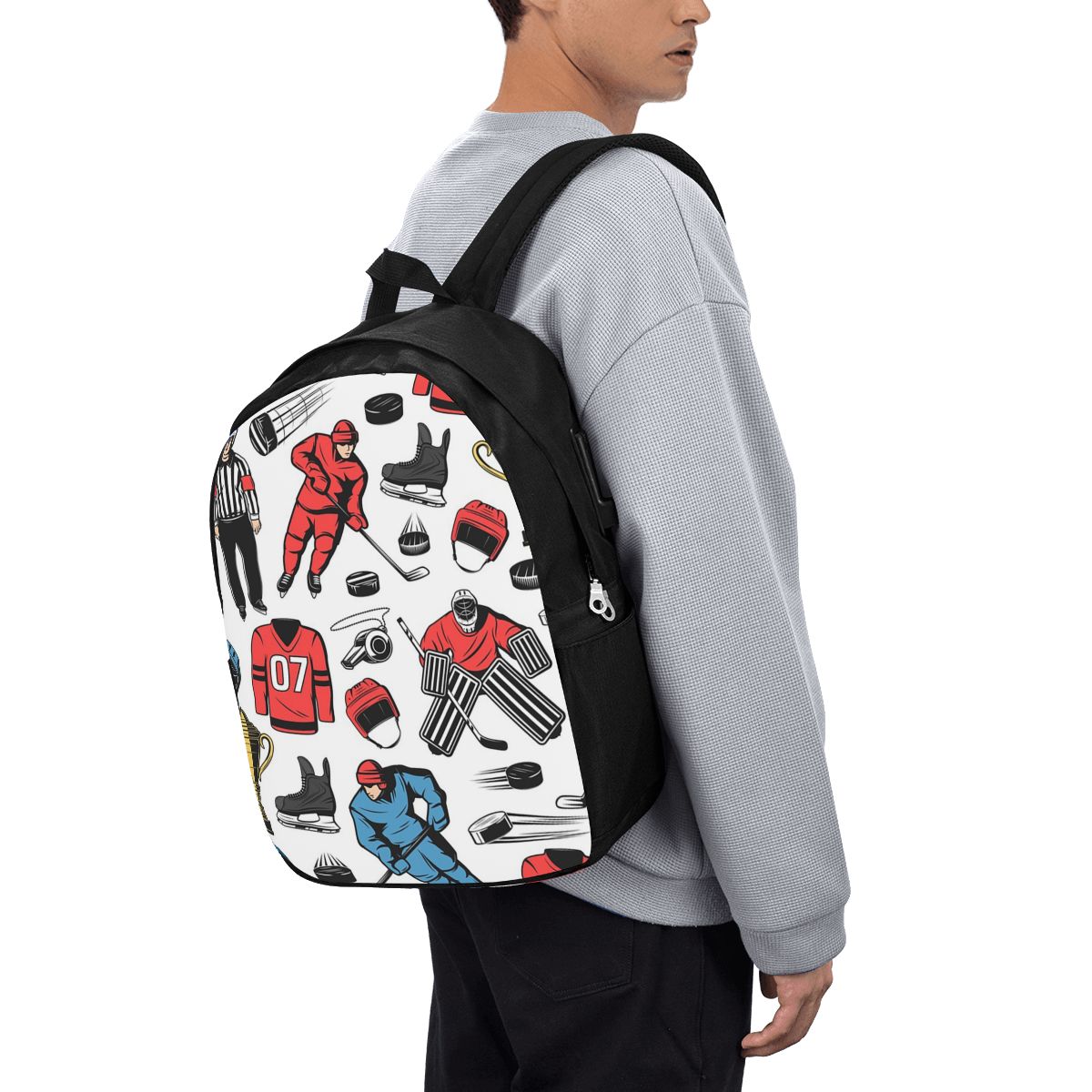Tas Ransel Pemain Hoki Es di L - Womens Backpack ulasan dan harga