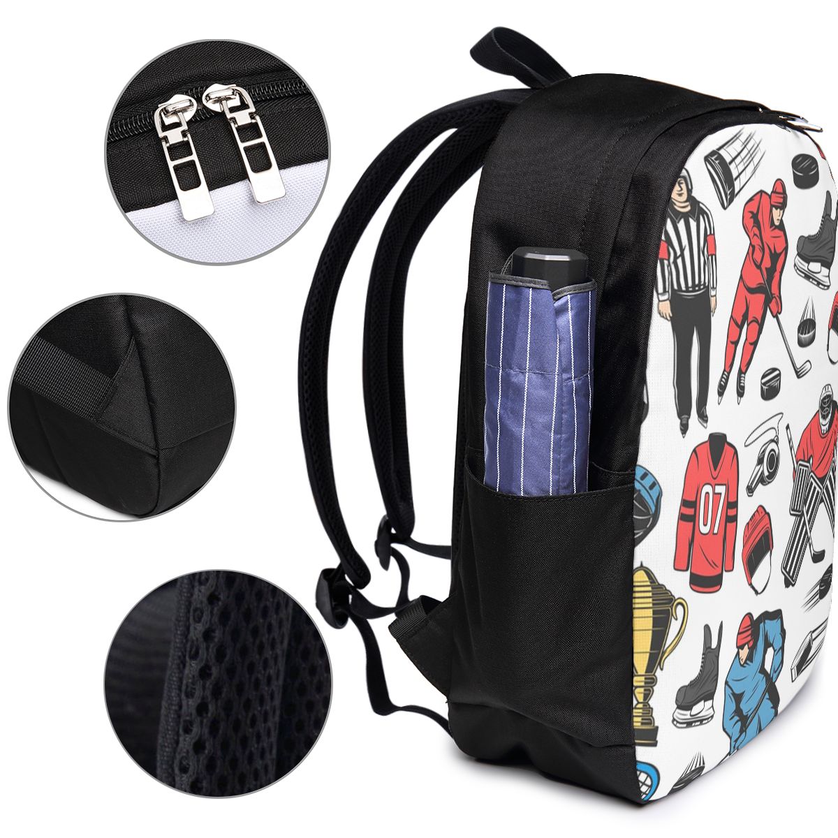 Tas Ransel Pemain Hoki Es di L - Womens Backpack ulasan dan harga