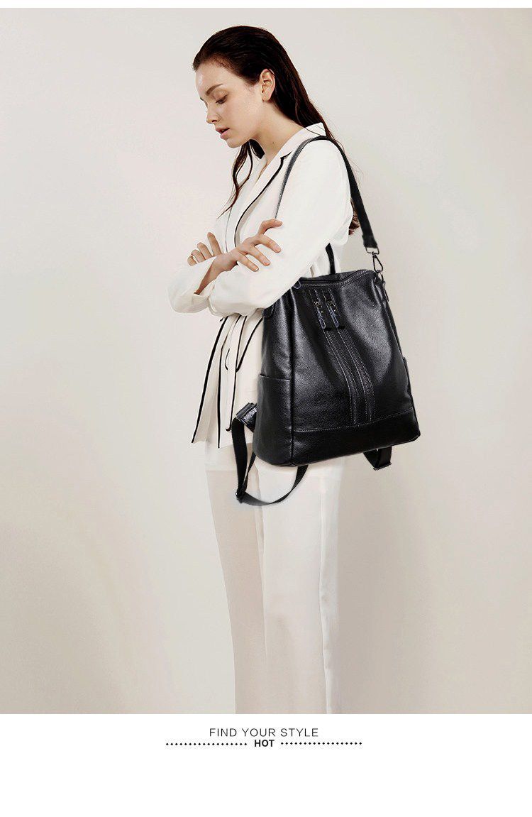 Ransel Kulit Lembut Wanita Tas - Women Bags Medium Size ulasan dan harga
