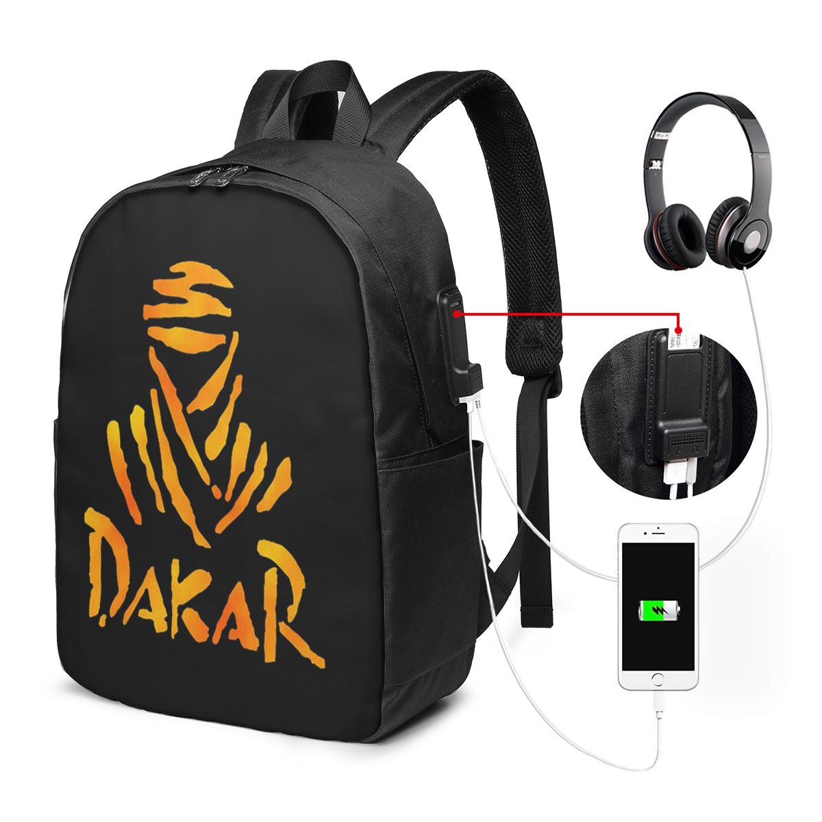 Dakar Rally Tas Ransel Motor T - Womens Backpack ulasan dan harga