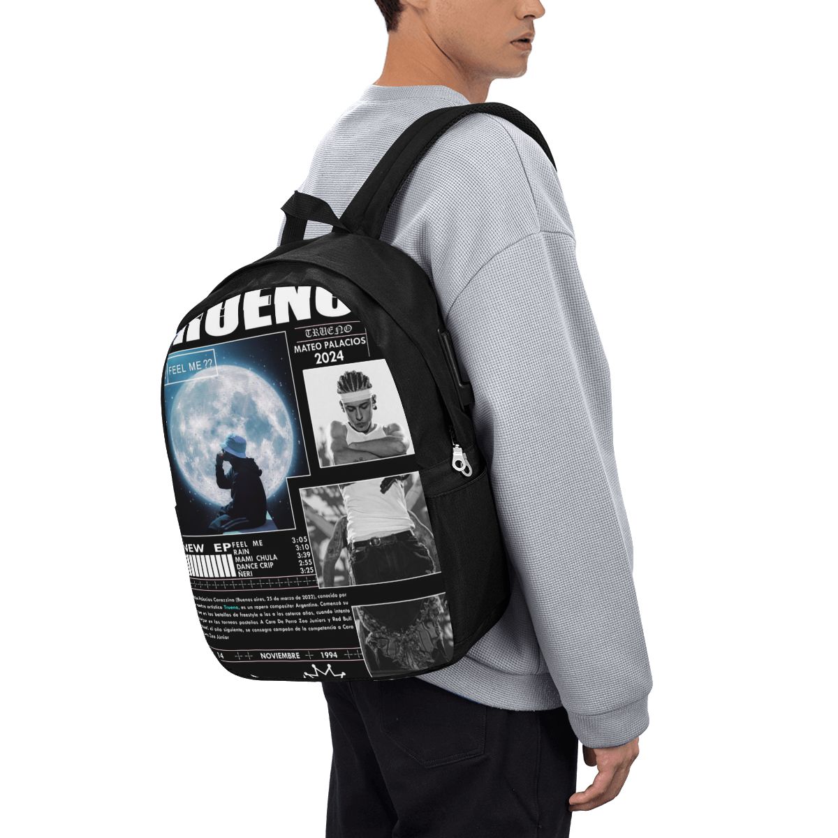 Tas Ransel Hip Hop Rapper True - Womens Backpack ulasan dan harga