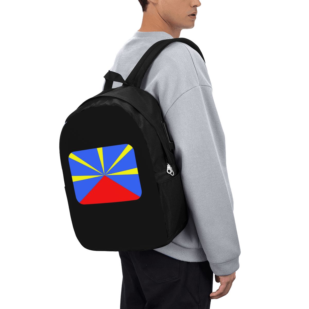 974 Tas Ransel Bendera Pulau R - Womens Backpack ulasan dan harga