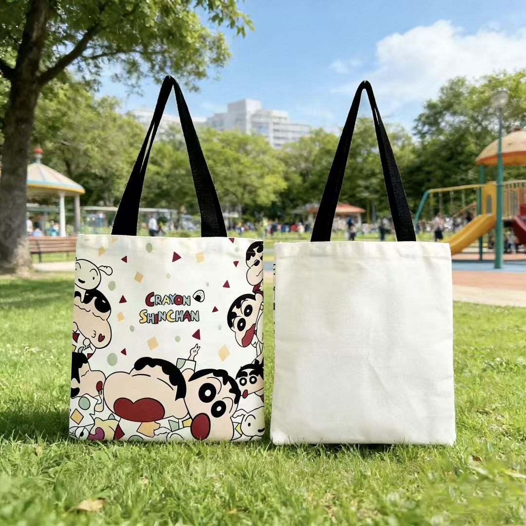 Tas Kanvas Crayon Shin-chan 20 - Women Bags Medium Size ulasan dan harga