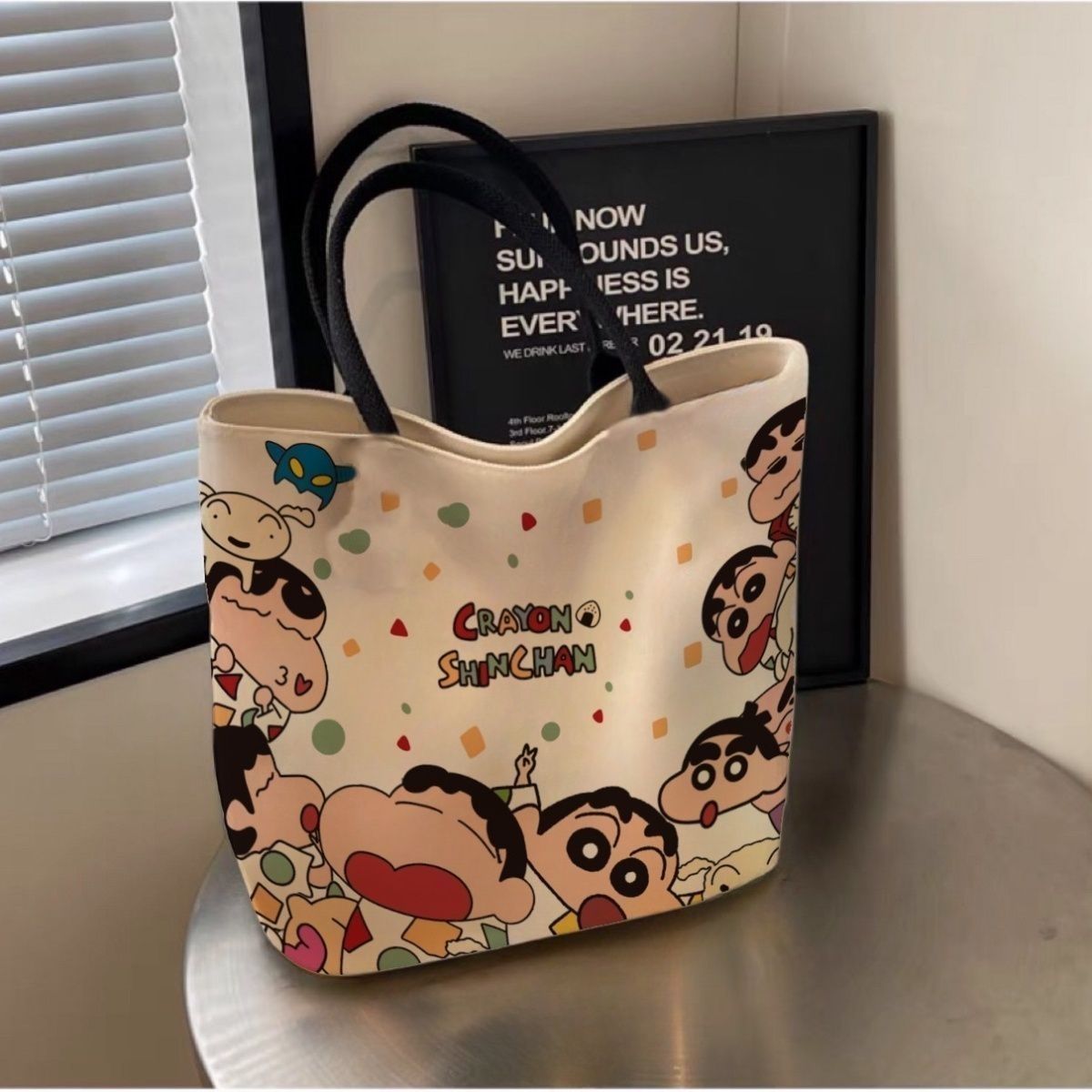 Tas Kanvas Crayon Shin-chan 20 - Women Bags Medium Size ulasan dan harga