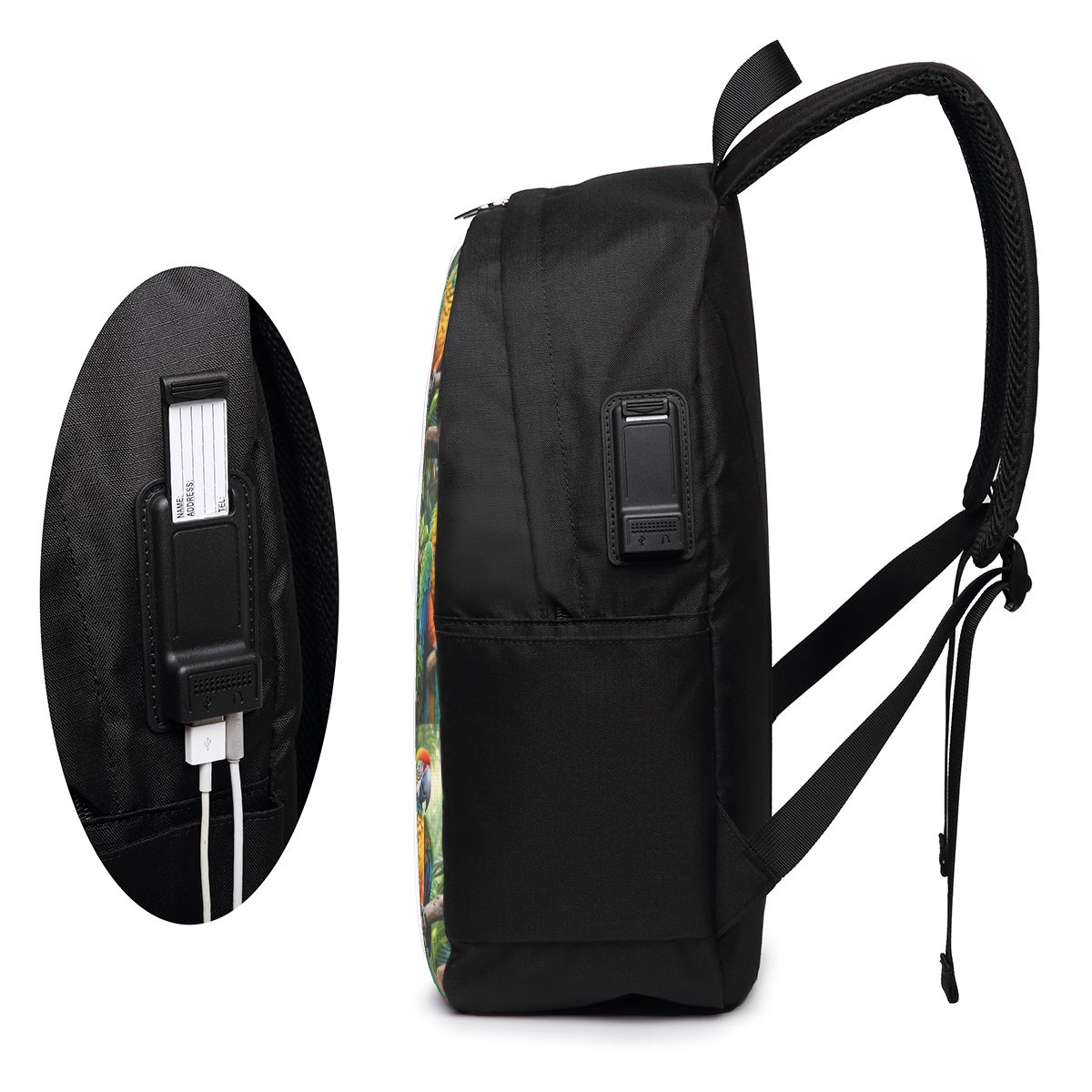 Tas Ransel Burung Beo Macaw Lu - Womens Backpack ulasan dan harga