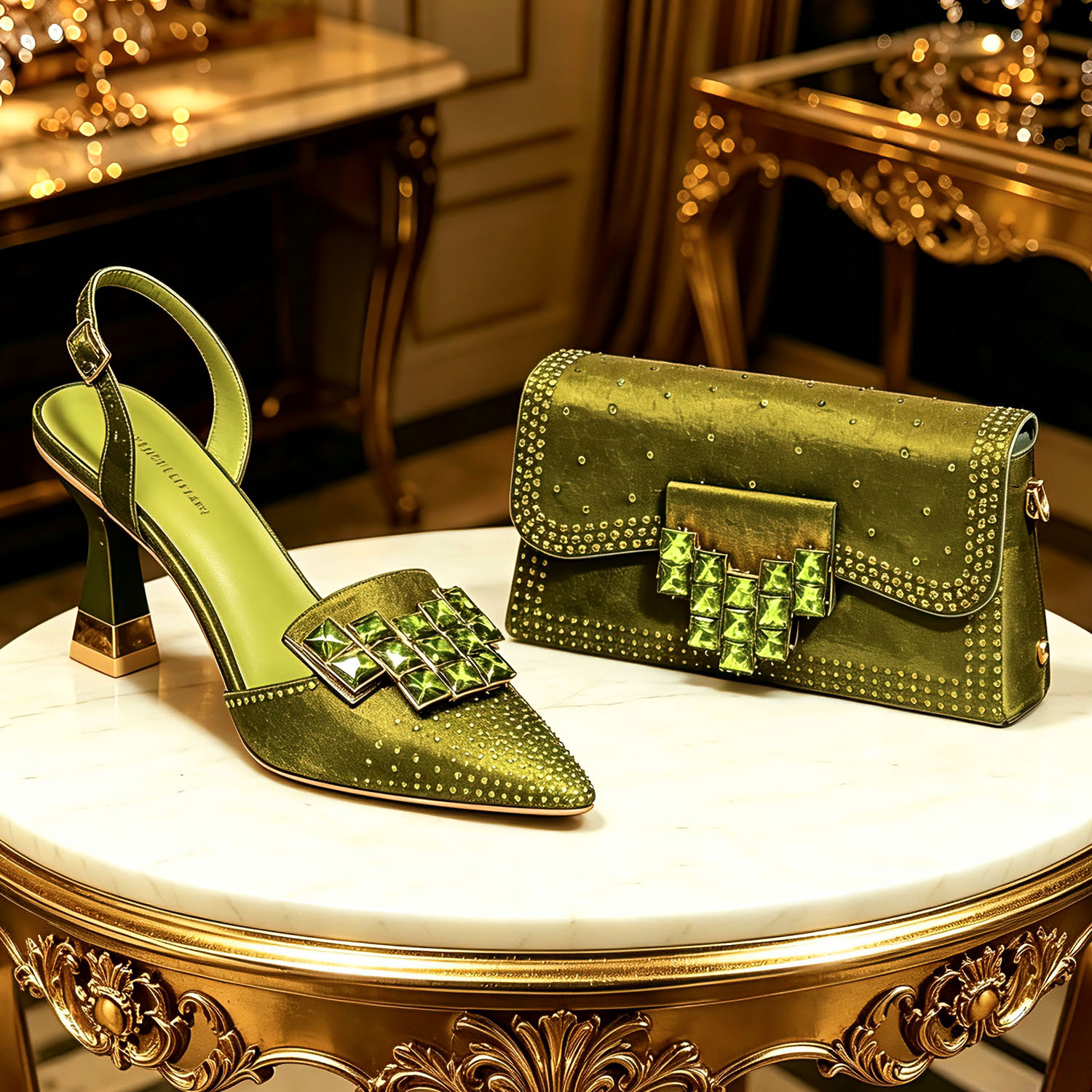 Sepatu Hak Tinggi Wanita 2026  - Women Bags Green ulasan dan harga